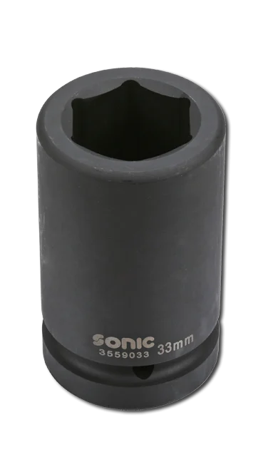 1'' Schlagschraub-Nuss, 6-kant, lang, 95mm