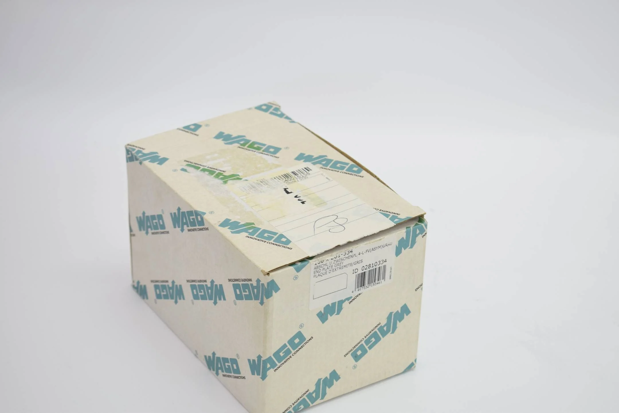 115x WagoAbschluss und Zwischenplatte 281-334 ( 281334 )