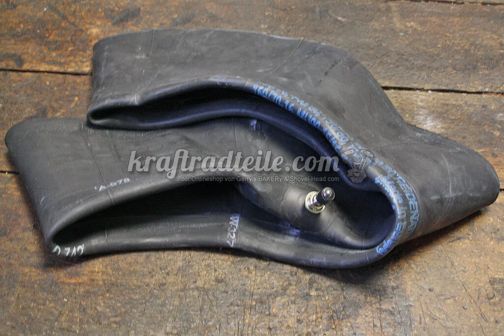 15" & 16" Schlauch für Motorradreifen, 130/90 - 160/80, Ventil mittig, Stahl