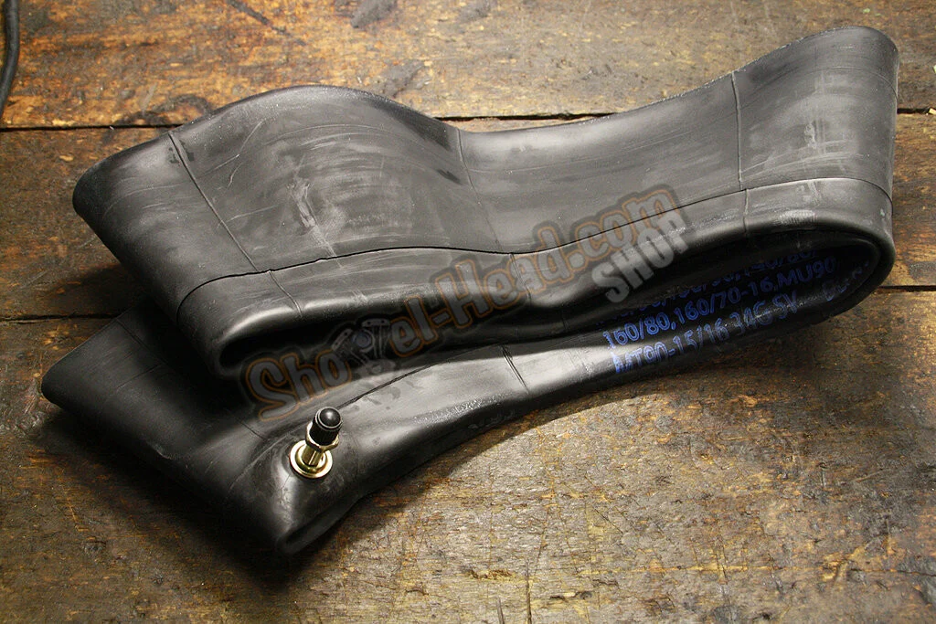15" & 16" Schlauch für Motorradreifen, 130/90 - 160/80, Ventil seitlich, Stahl