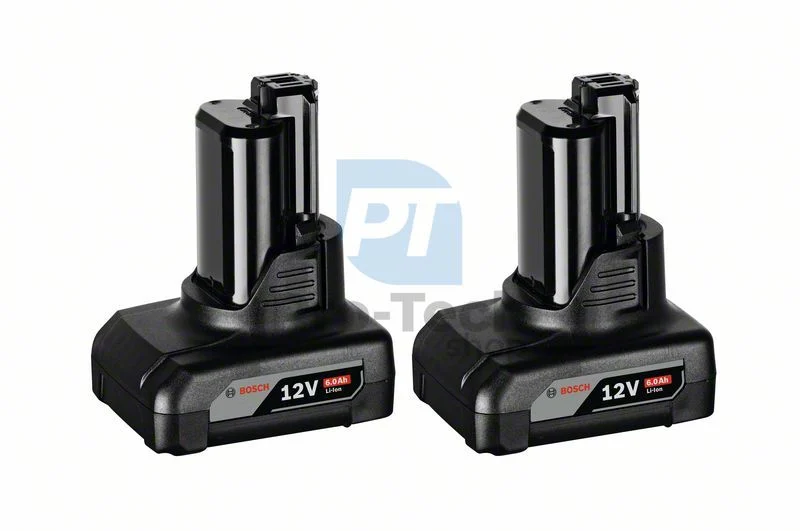 2 x Batterie Bosch GBA 12V 6.0Ah 13027