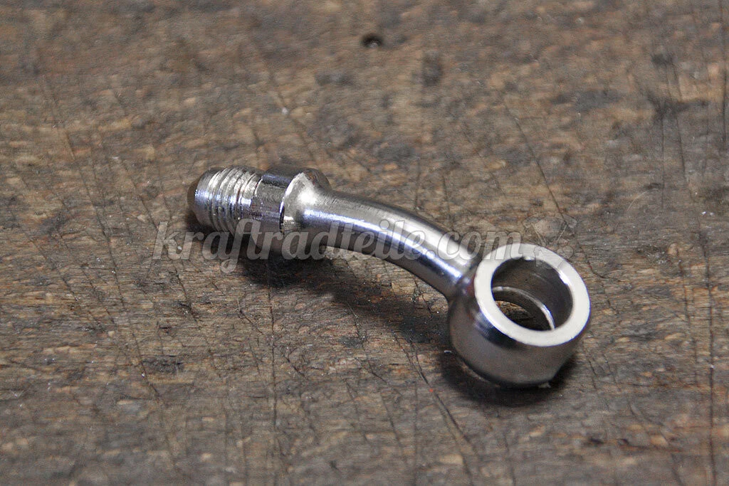 20° Banjo, 7/16", Steel, chromed