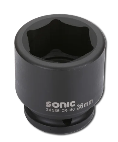 3/4'' Schlagschraub-Nuss, 6-kant, 46mm