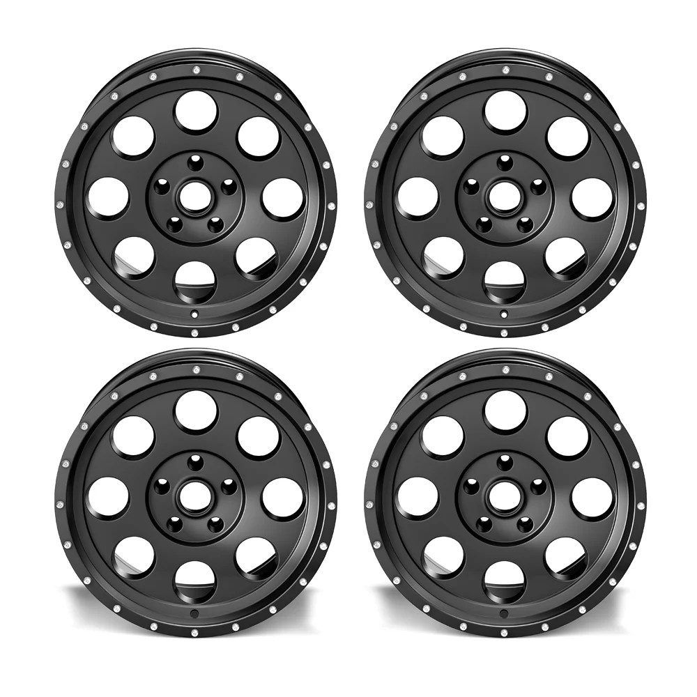 4x ASP Alloys Alufelge 1426schwarz 8,5x18 ET +12