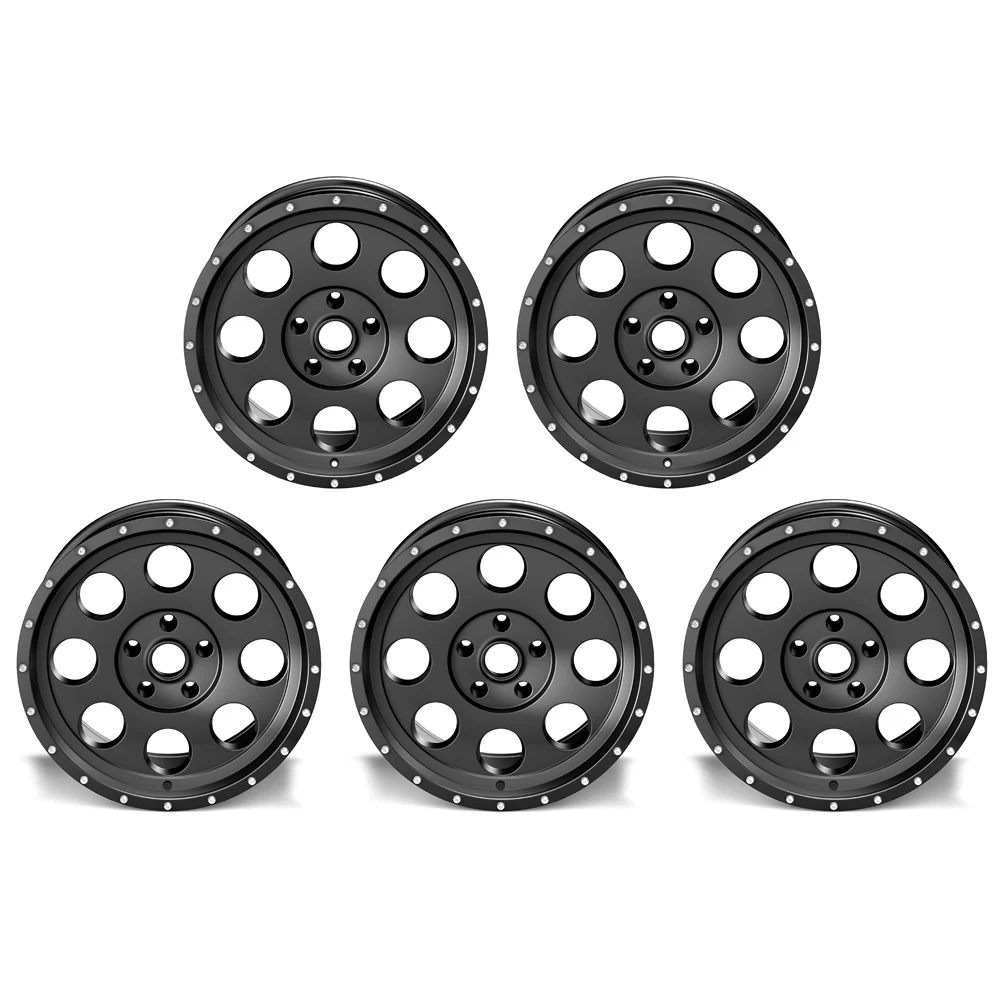 5x ASP Alloys Alufelge 1426schwarz 8,5x18 ET +12
