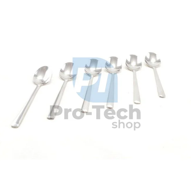 6-teiliges Set von Kaffeelöffeln aus Edelstahl Paris 52952