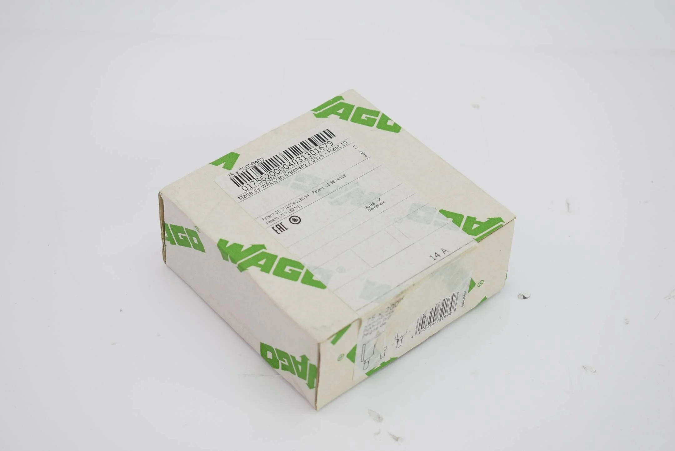 75x Wago Kammbrücker 2000-403 ( 2000403 )