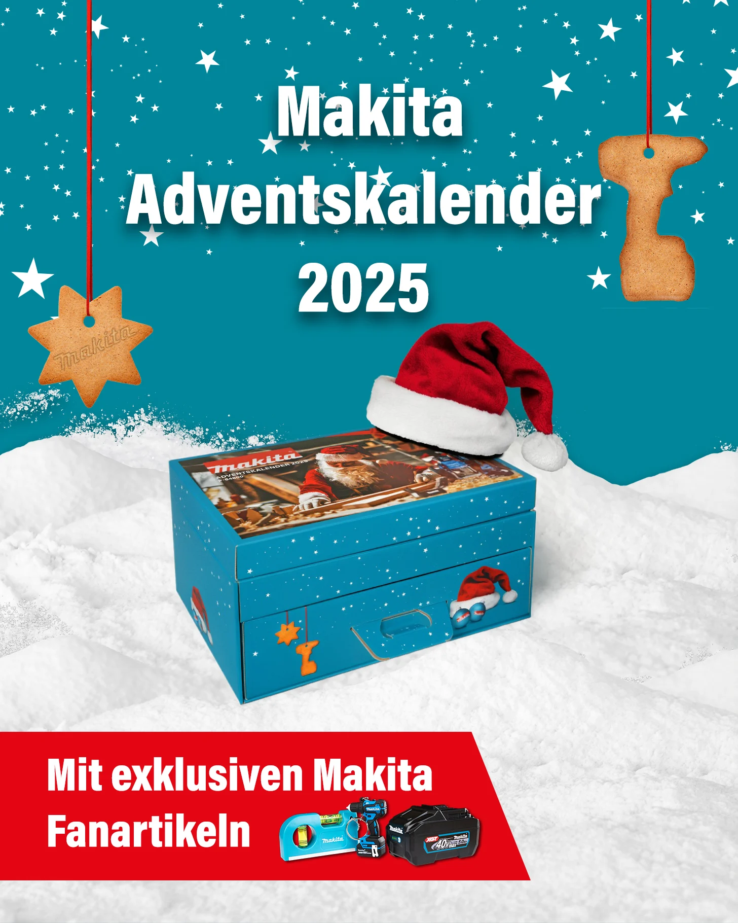 Makita Adventskalender 2025 - P-84800
