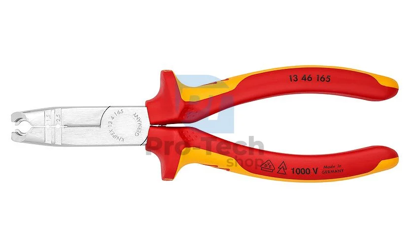 Abisolierzange 165 mm isoliert KNIPEX 07708