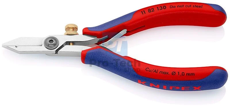 Abisolierzange für Elektronik 130 mm KNIPEX 07723