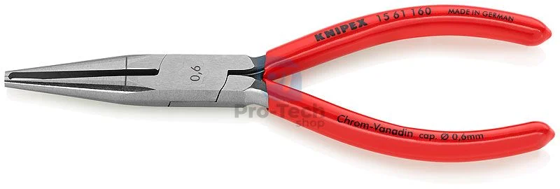 Abisolierzangen 160 mm mit einer Abisolierkapazität von 0,6 mm KNIPEX 07760