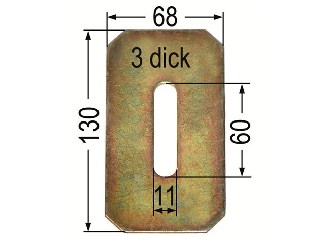 Abstreifer 3x68x130 zu Feraboli C646710