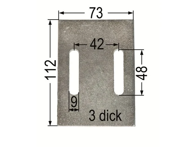Abstreifer 3x73x112 zu Maschio 24066