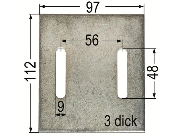 Abstreifer 3x95x110 zu Maschio 26100667
