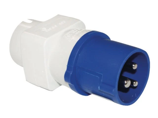 Adapter 230V 3-polig auf Schuko