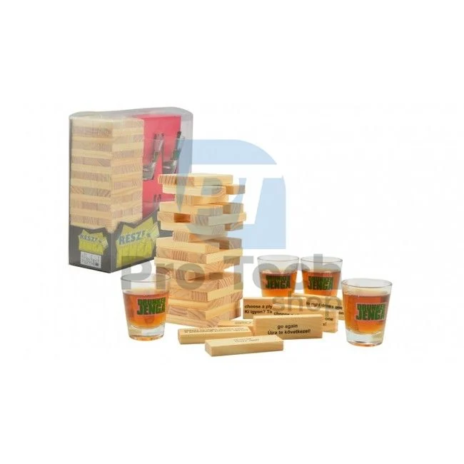 Alkohol-Jenga-Turm 52892