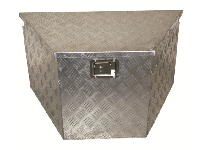 Aluminium Anhänger Deichselbox83x47x49 mm (trapez)