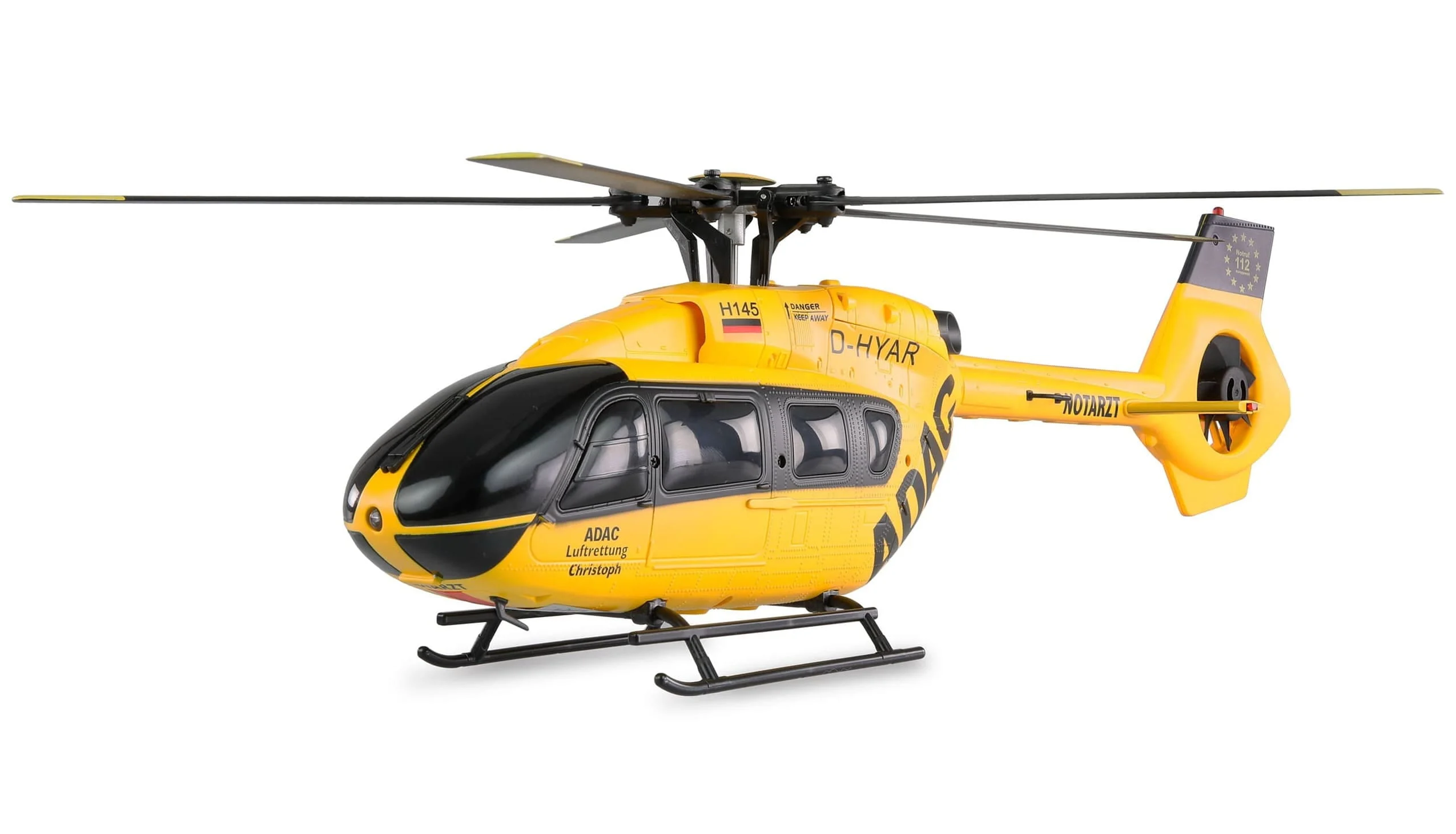 Amewi ADAC Rettungshubschrauber H145 RTF mit 5-Blattrotor