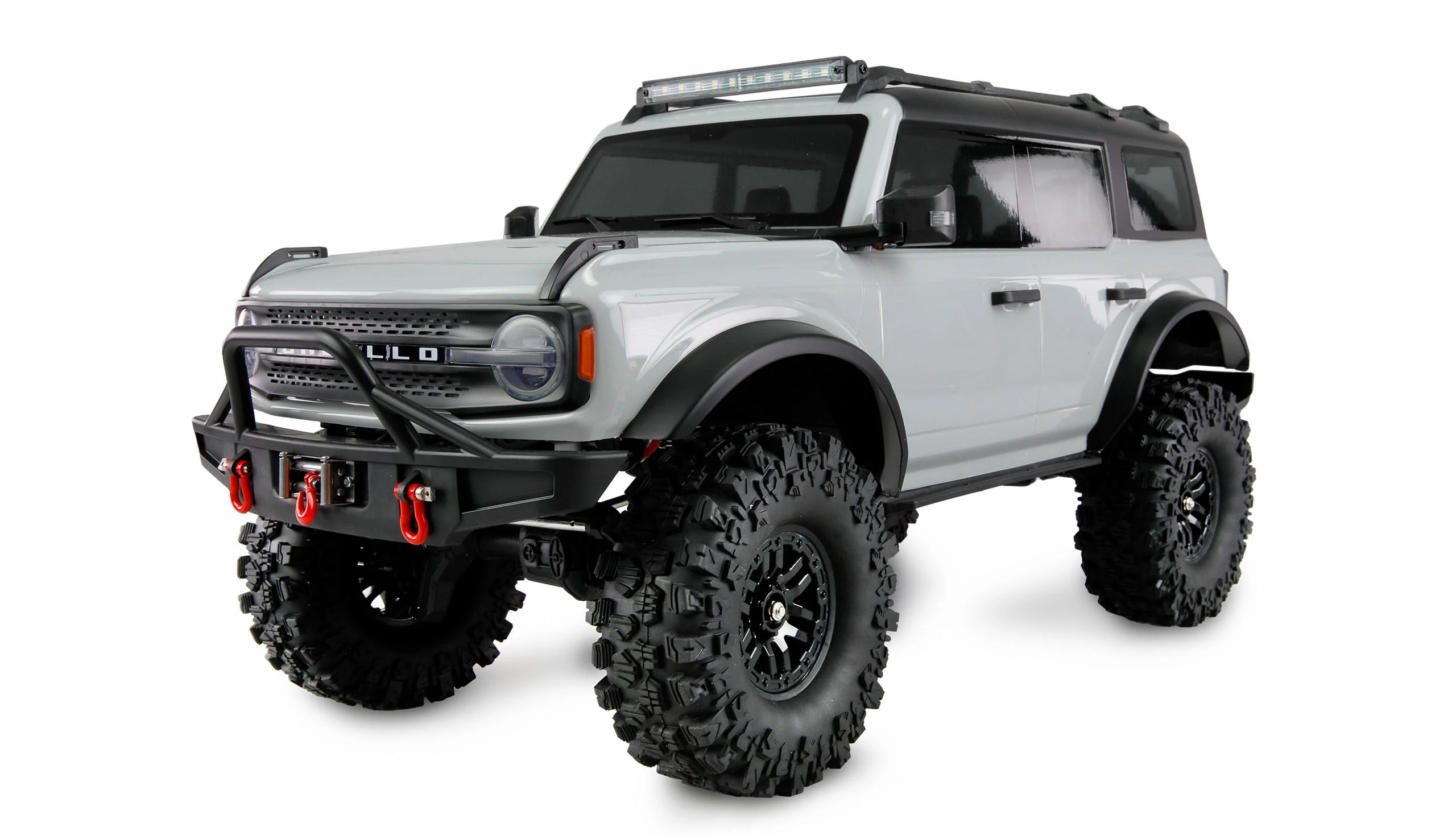 Amewi AMXRock Caballo Crawler 4WD 1:10 RTR Offroad-SUV Hellgrau 2-Gang LED