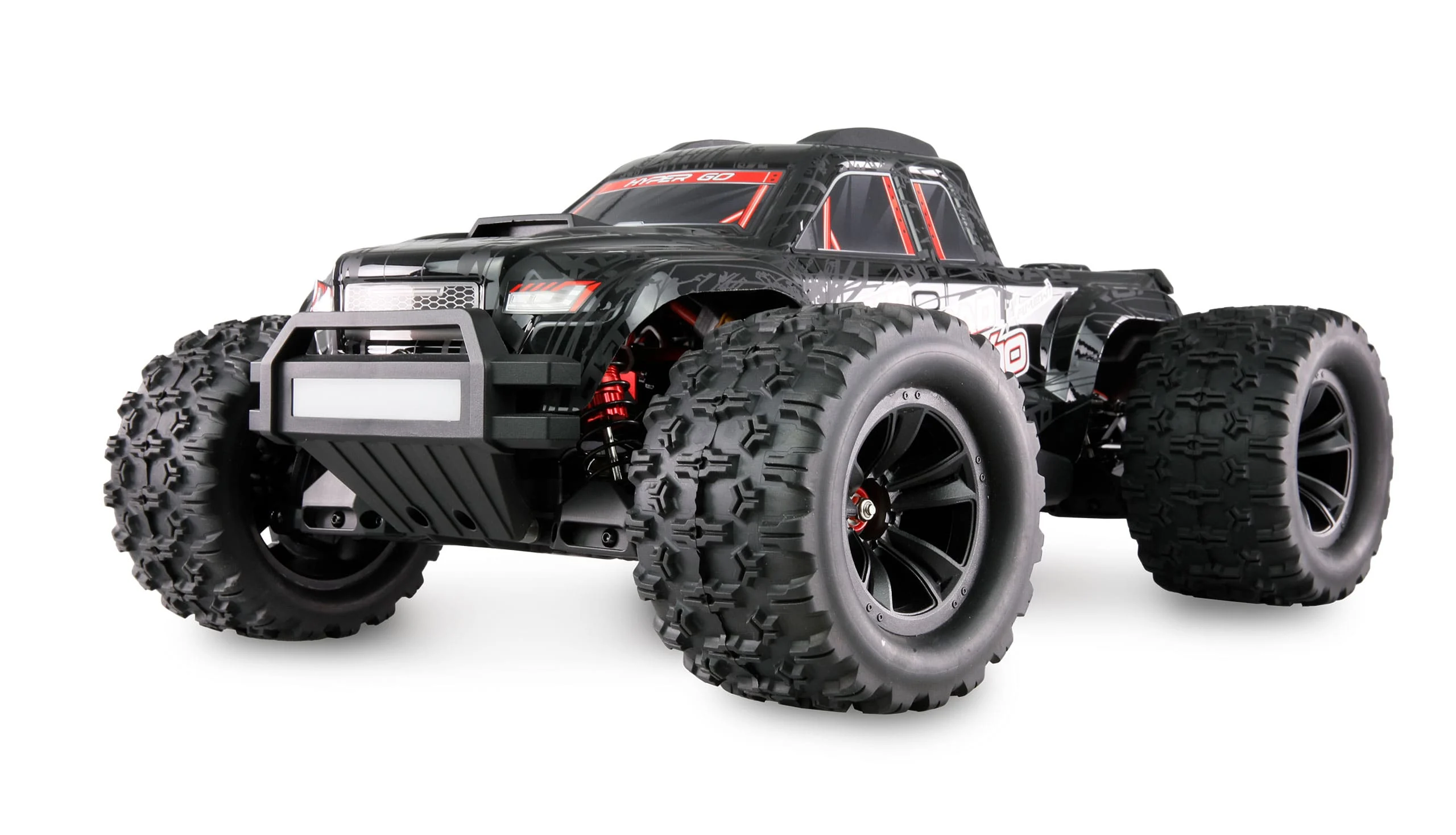 Amewi Hyper Go MTX10 Monstertruck 1:10 Brushless Schwarz, 80km/h, Offroad, Beleuchtung