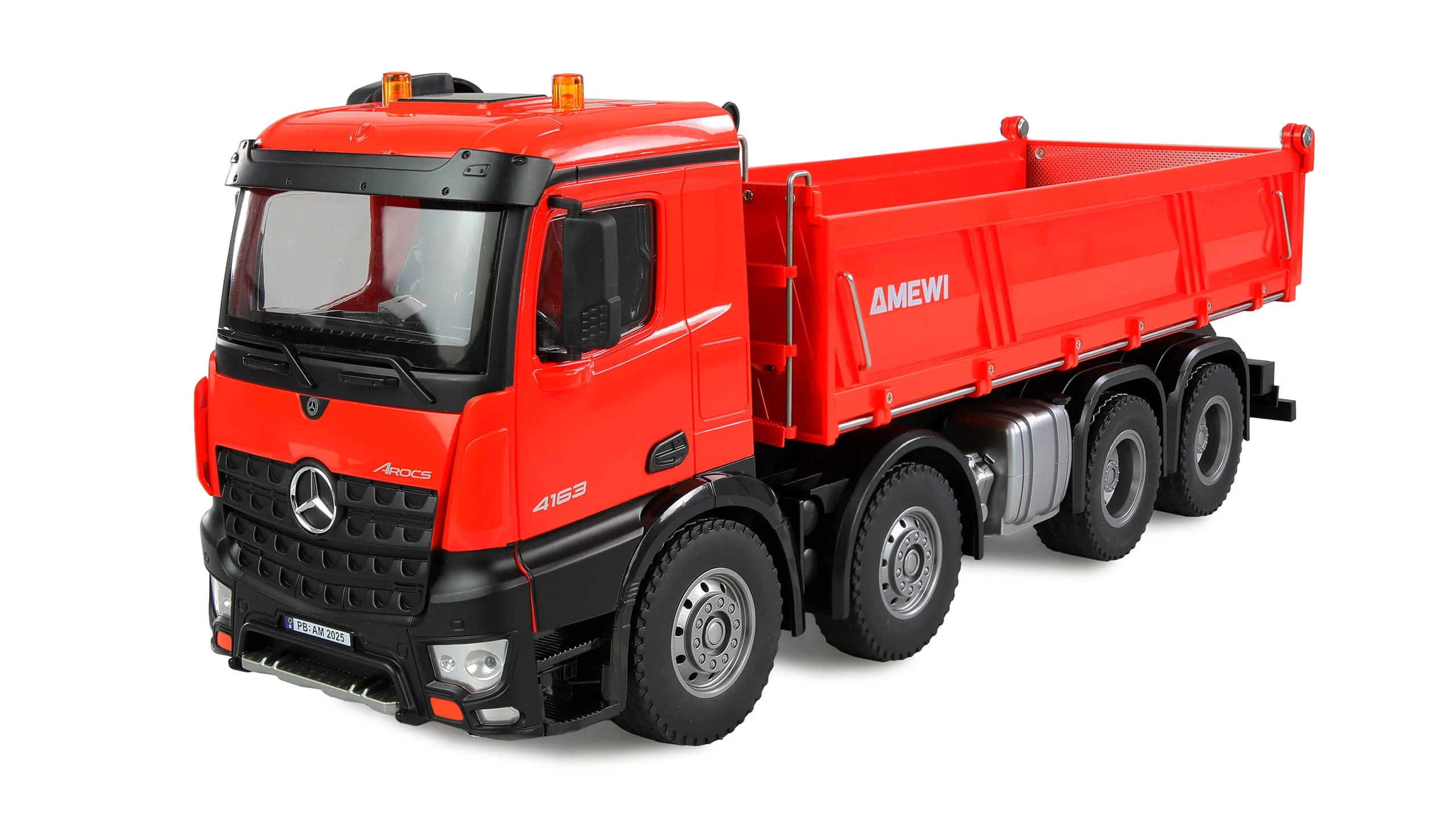Amewi Mercedes-Benz Arocs Muldenkipper 1:18 RTR 4WD, LED & Sound - 8x4