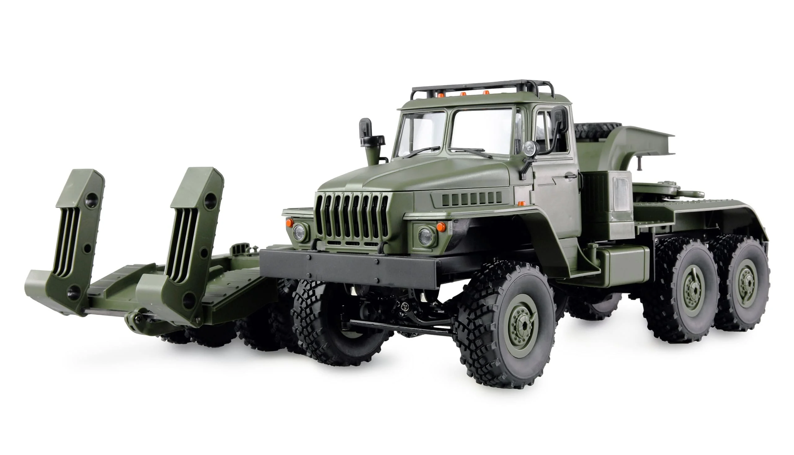 Amewi RC Ural B36 Militär LKW 6WD mit Tieflader 1:16 RTR