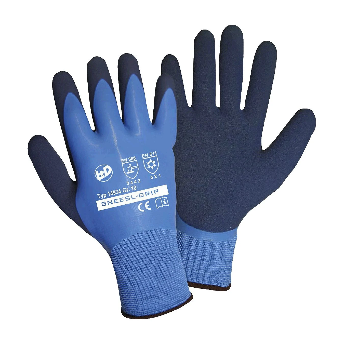 Arbeitshandschuhe aufgeraut