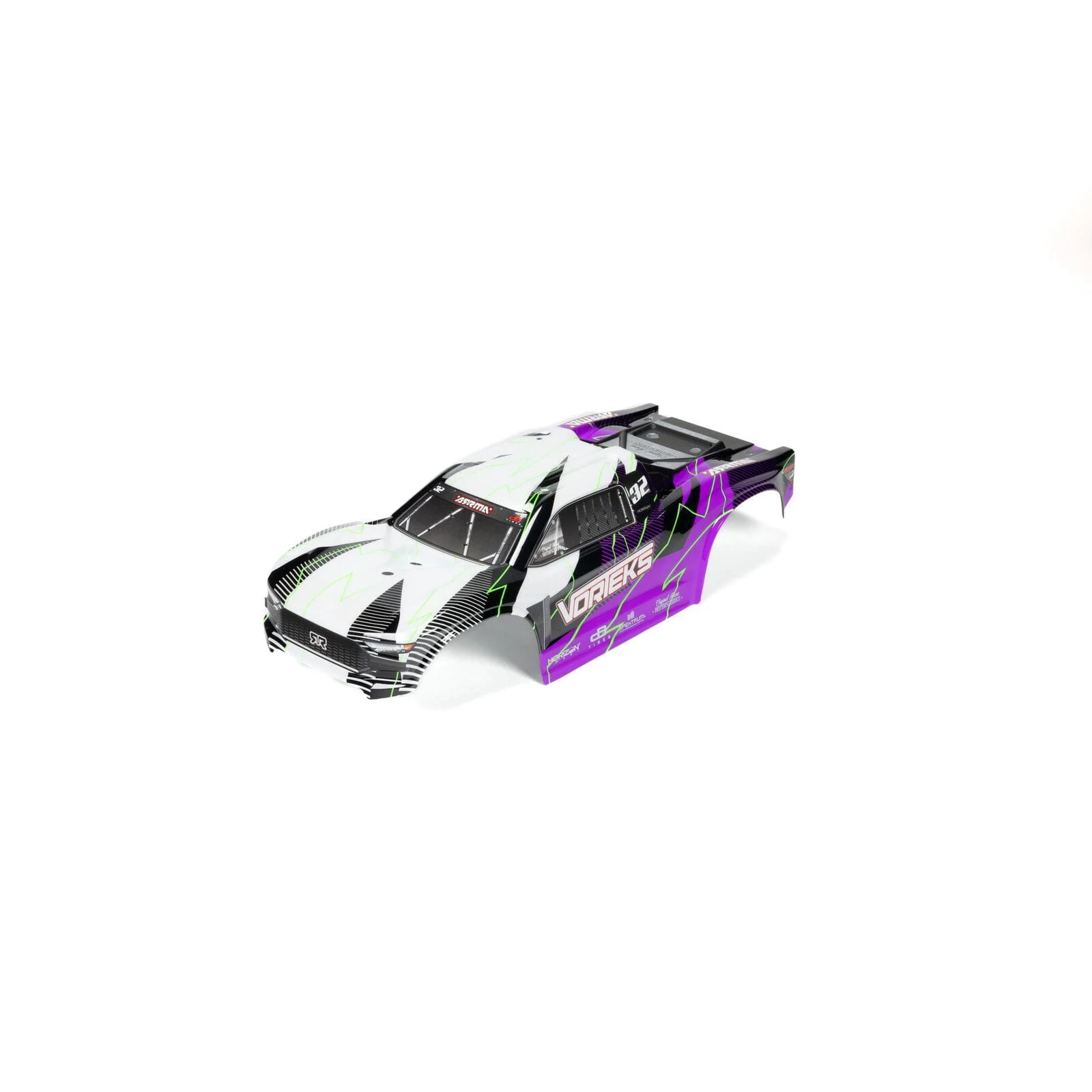 Arrma 1:10 Clipless Lackiert Karosserie Set mit Decals Purple: VORTEKS 2WD