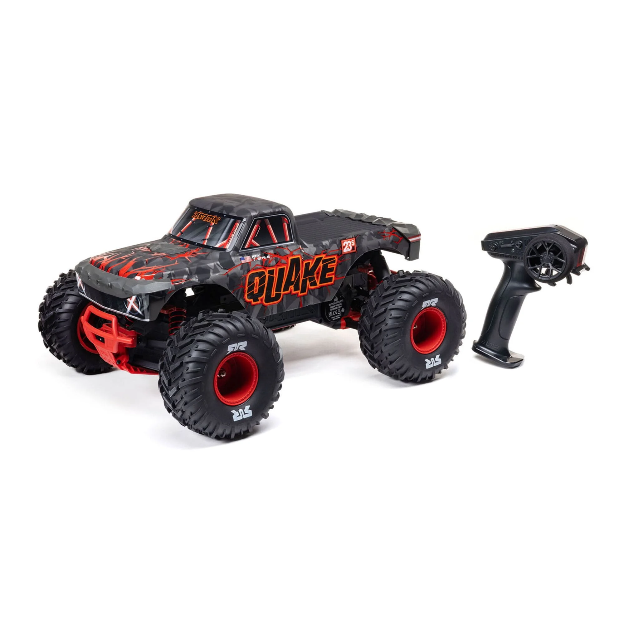 Arrma QUAKE 223S DSC 2WD 1:10 RTR Brushless Monster Truck - Rot