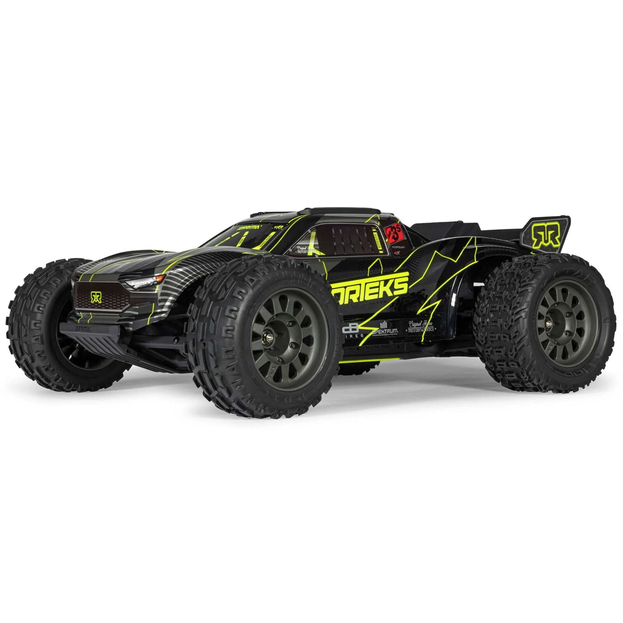 Arrma VORTEKS 223S 2WD Stadium Truck 1:10 Brushless RTR Set mit DSC in Gelb