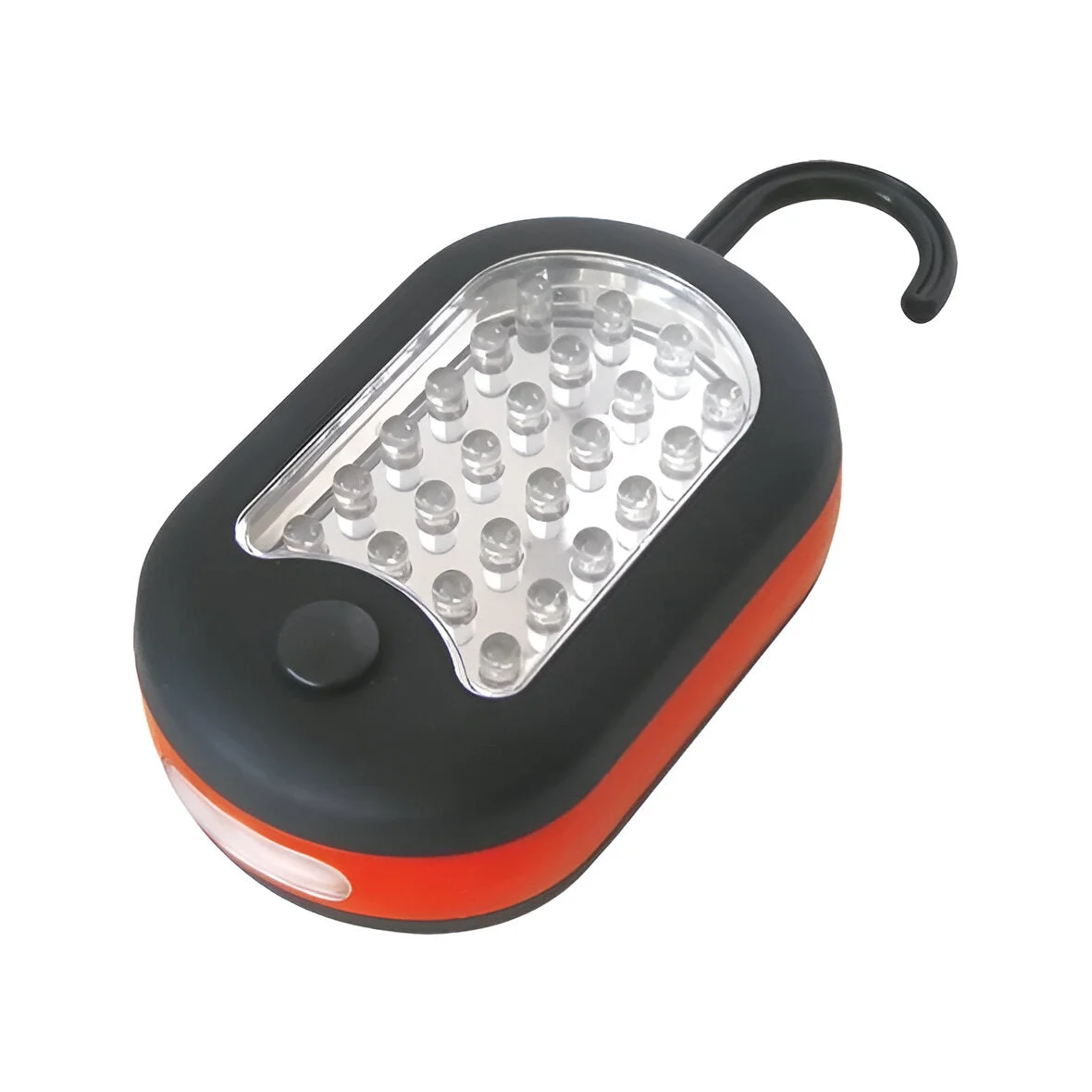 ASLO LED-Arbeitstaschenlampe - LED Werkstattleuchte mit 24+3 LEDs, Magnet und Haken