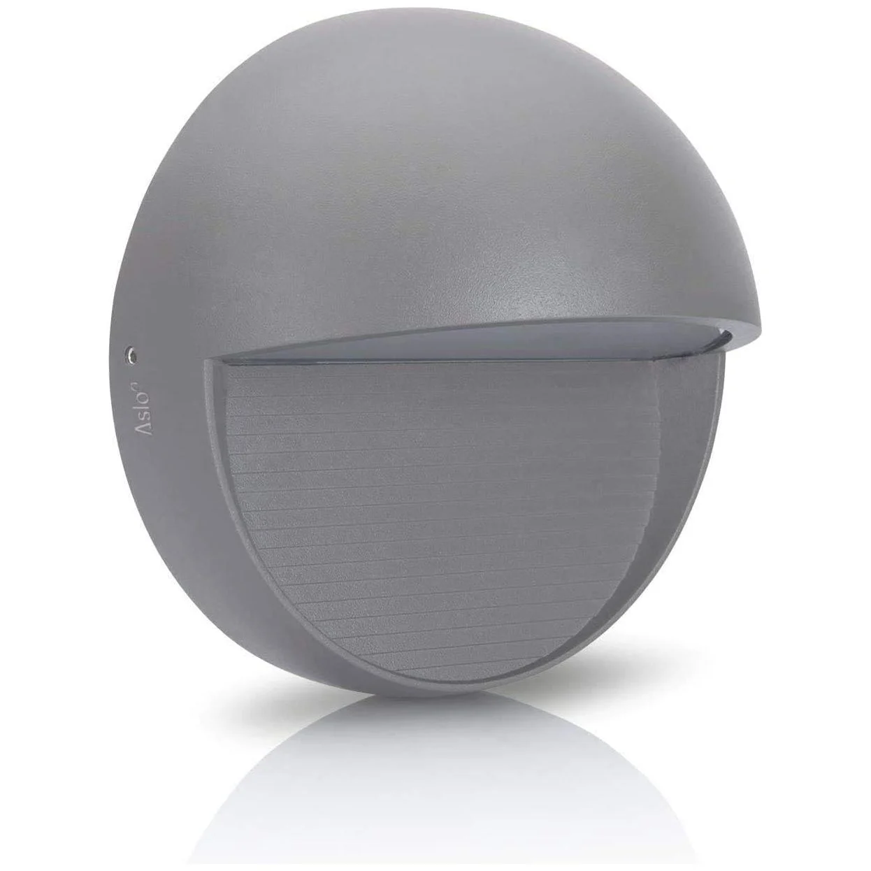 ASLO Stylische 6000K runde LED Design Außenleuchte Outdoor LED 6W - LED Outdoor Wandleuchte - ASAL660