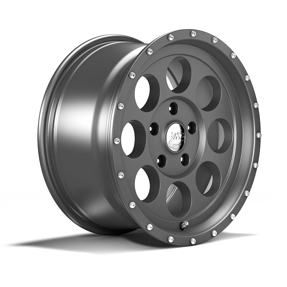 ASP Alloys Alufelge 1426Gunmetal Grau 8,5x17 ET +12