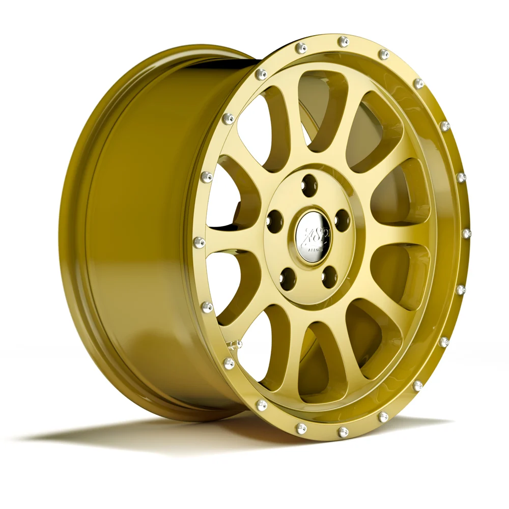 ASP Alloys Alufelge 1450gold 8,5x18 ET +12mit TÜV-Gutachten