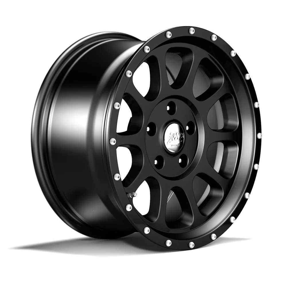ASP Alloys Alufelge 1450schwarz 8,5x17 ET +32mit TÜV-Gutachten