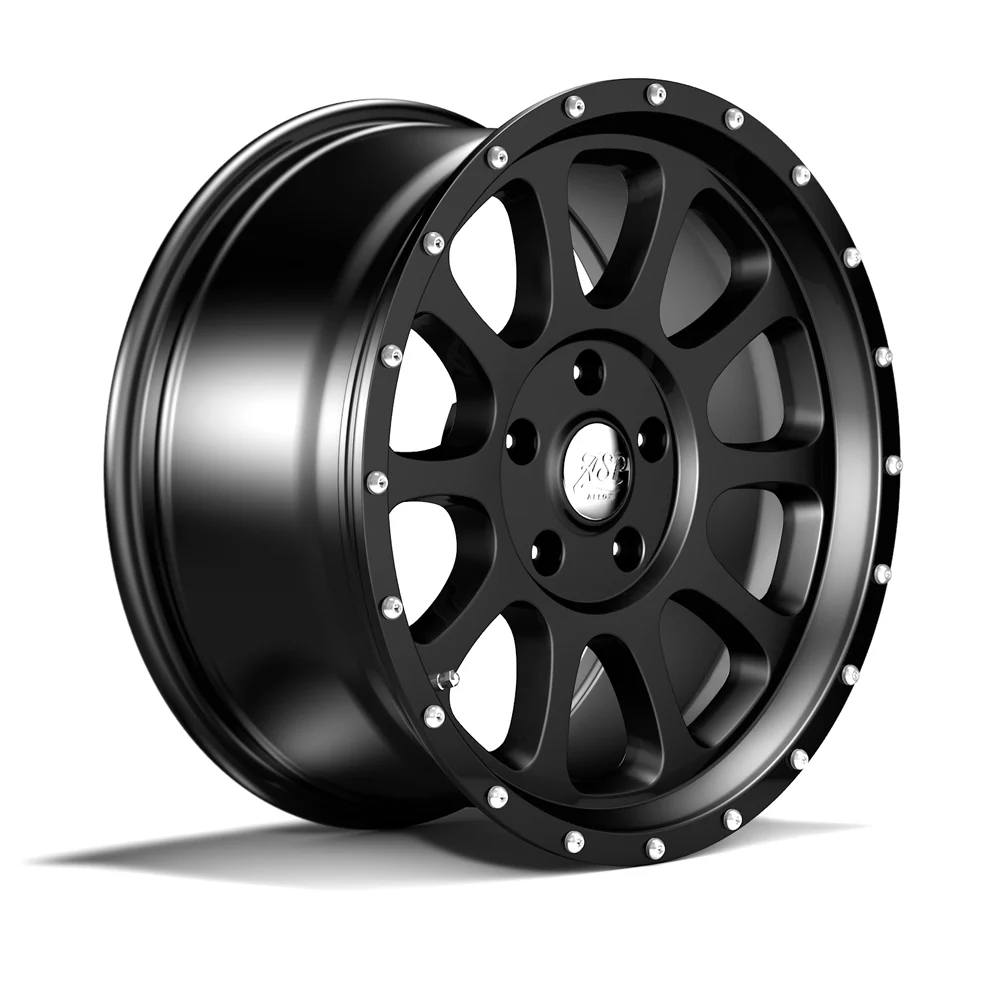 ASP Alloys Alufelge 1450schwarz 8,5x18 ET +32mit TÜV-Gutachten