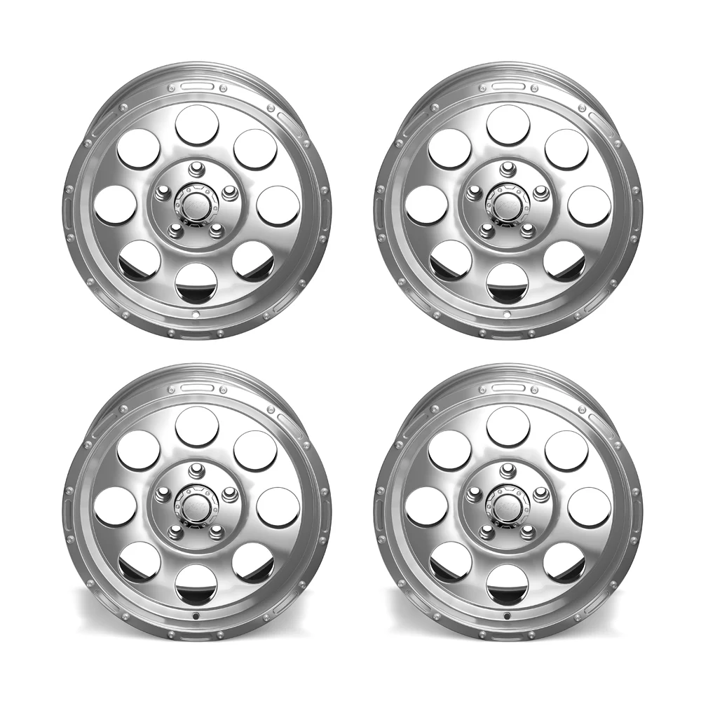 ASP Alloys Alufelgen Set 1422poliert 9x17 ET +16 mit TÜV-Gutachten