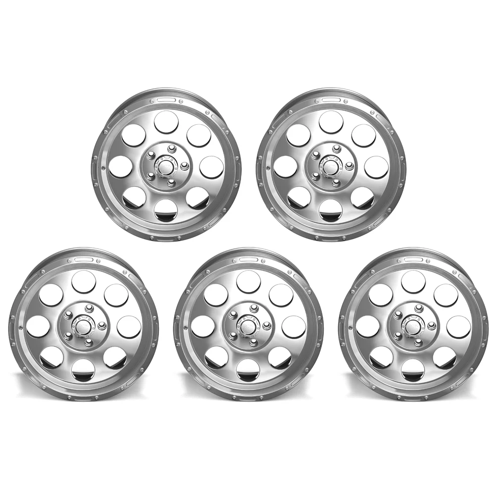 ASP Alloys Alufelgen Set 1422poliert 9x18 ET -16 mit TÜV-Gutachten