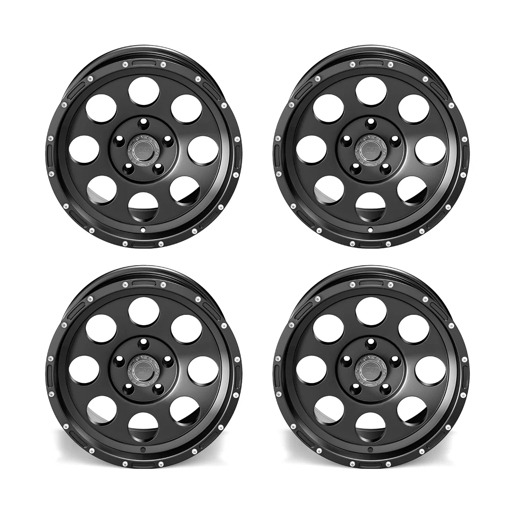 ASP Alloys Alufelgen Set 1422schwarz 9x17 ET +16 mit TÜV-Gutachten