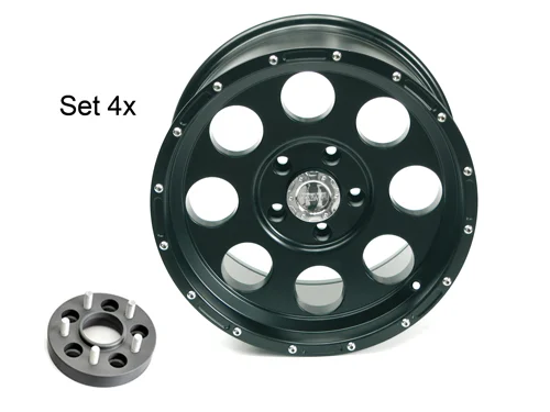 ASP Alloys Alufelgen Set 1422schwarz 9x18 -16 ohne TÜV