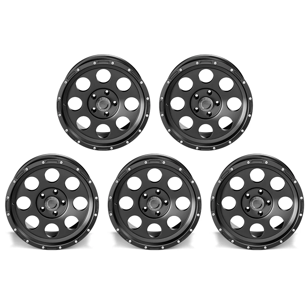 ASP Alloys Alufelgen Set 1422schwarz 9x18 ET -16 mit TÜV-Gutachten