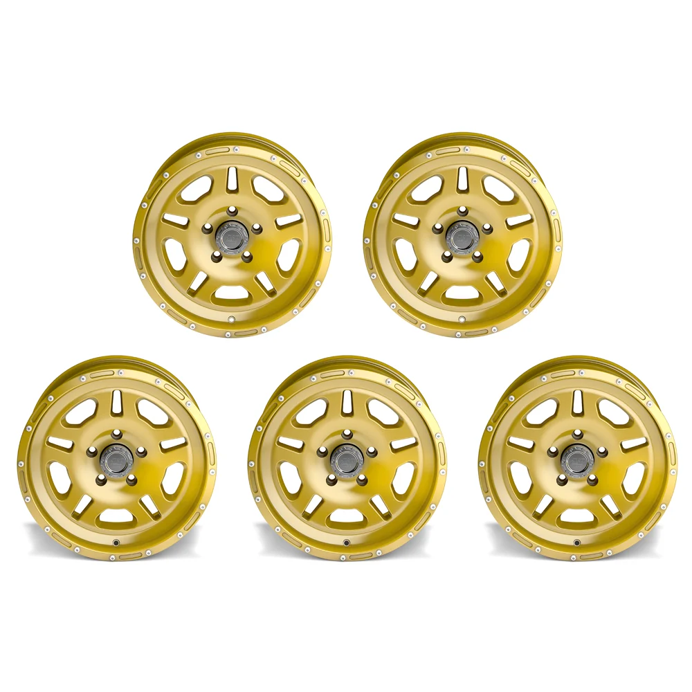 ASP Alloys Alufelgen Set 1440gold 8,5x17 ET +10 mit TÜV Gutachten