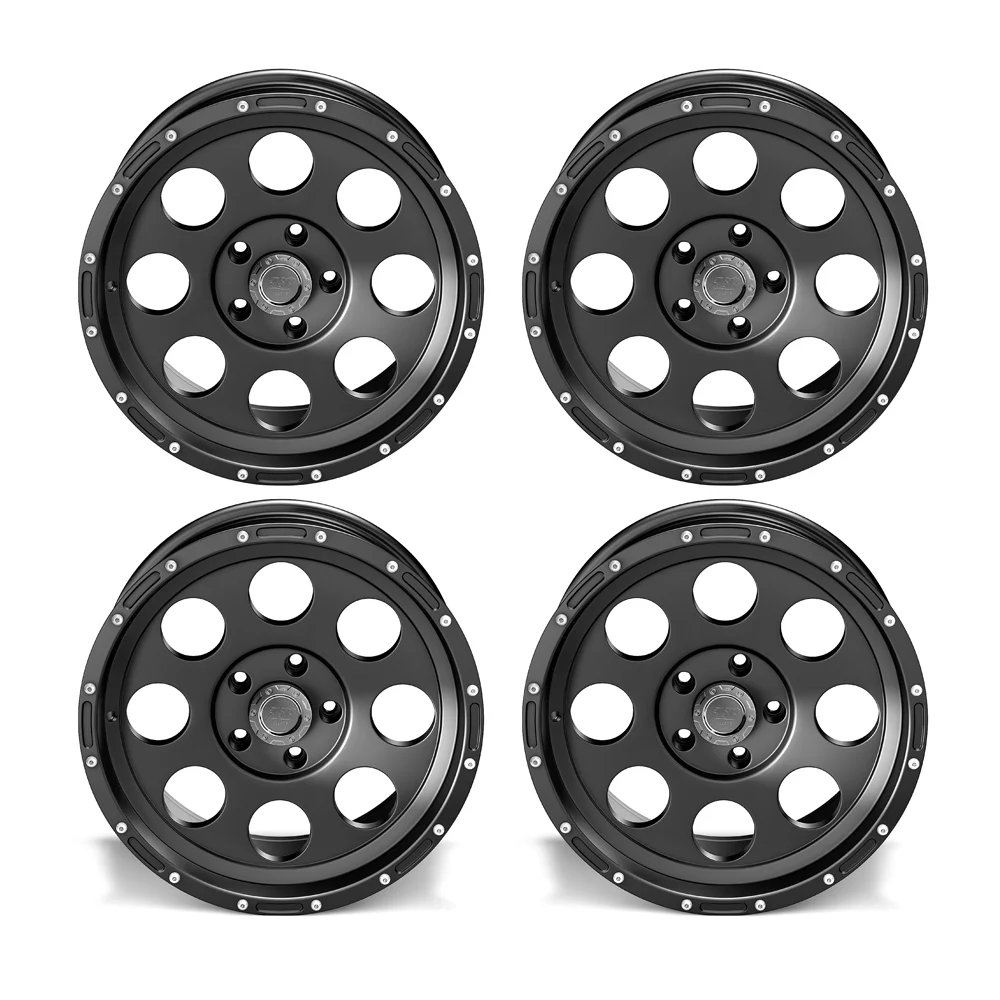 ASP Alloys Alufelgen Setschwarz 9x18 ET -16 mit TÜV-Gutachten