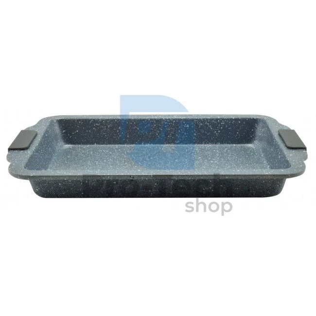 Auflaufform mit Marmoroberfläche 40,5x26cm Grey 51182