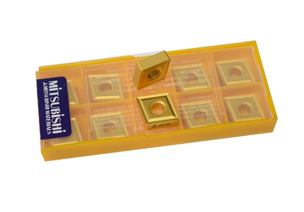 Austauschbare Schneideplatte CNMG 120408-MS US735 , Mitsubishi