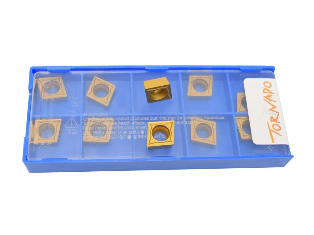 Austauschbarer Hartmetalleinsatz CCMT 09T304-C25 NC5330 , Tornado