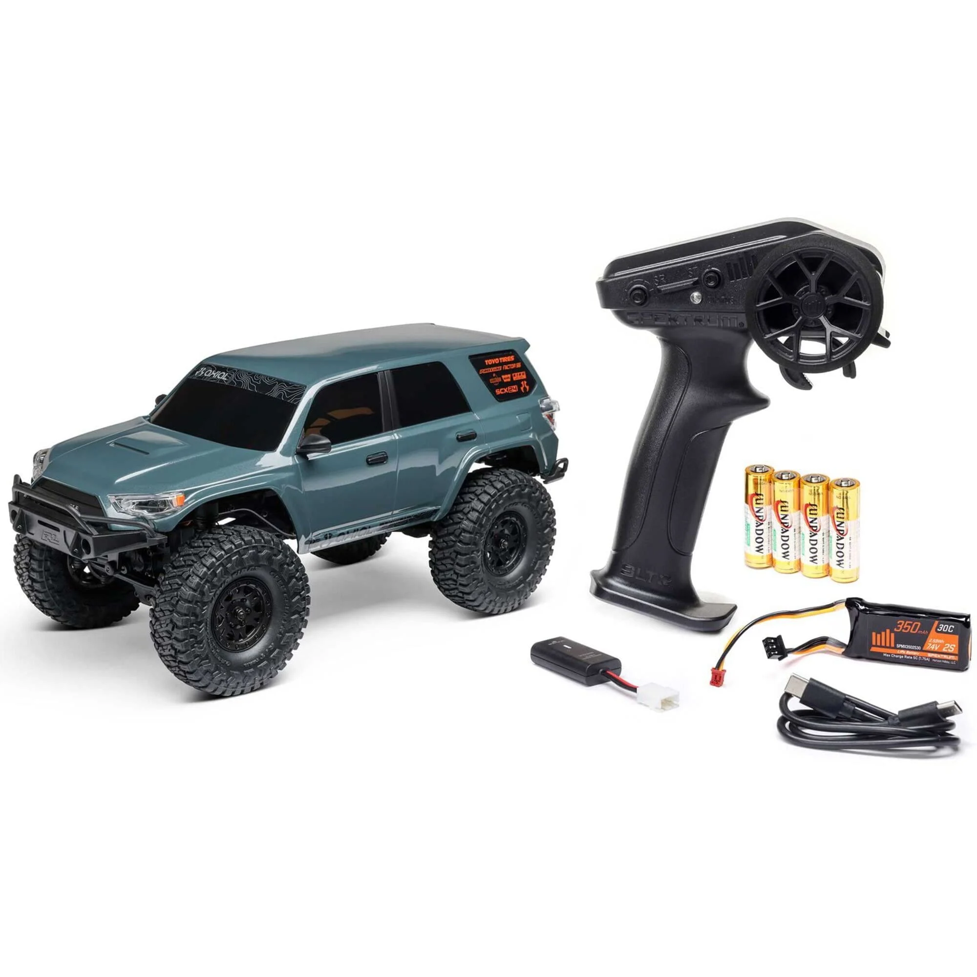 Axial 1:24 RC Toyota 4Runner Rock Crawler RTR - grau