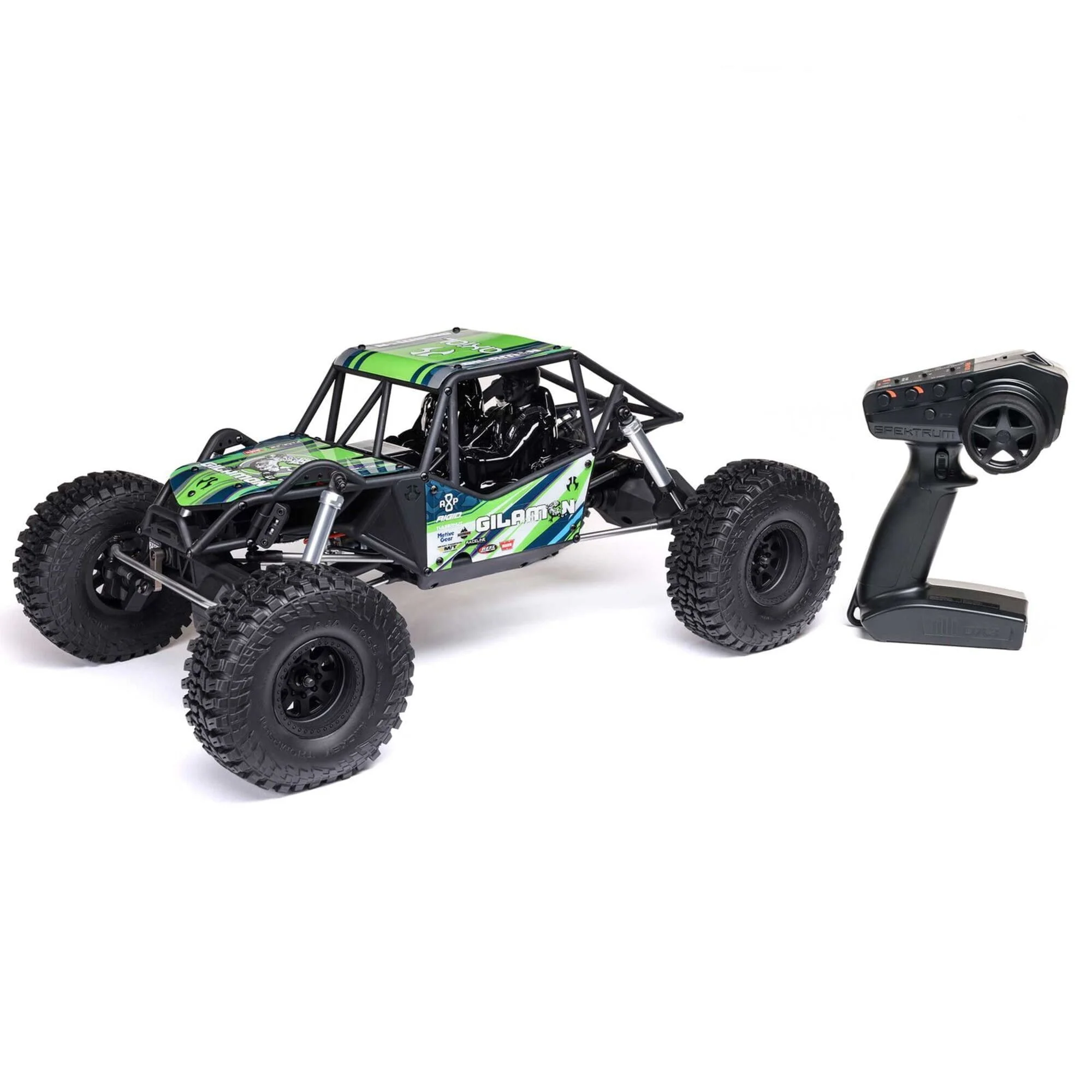 Axial AXP8 Gilamon 2.2 4X4 RTR Trail Buggy, Grün - High-Performance Rock Crawler