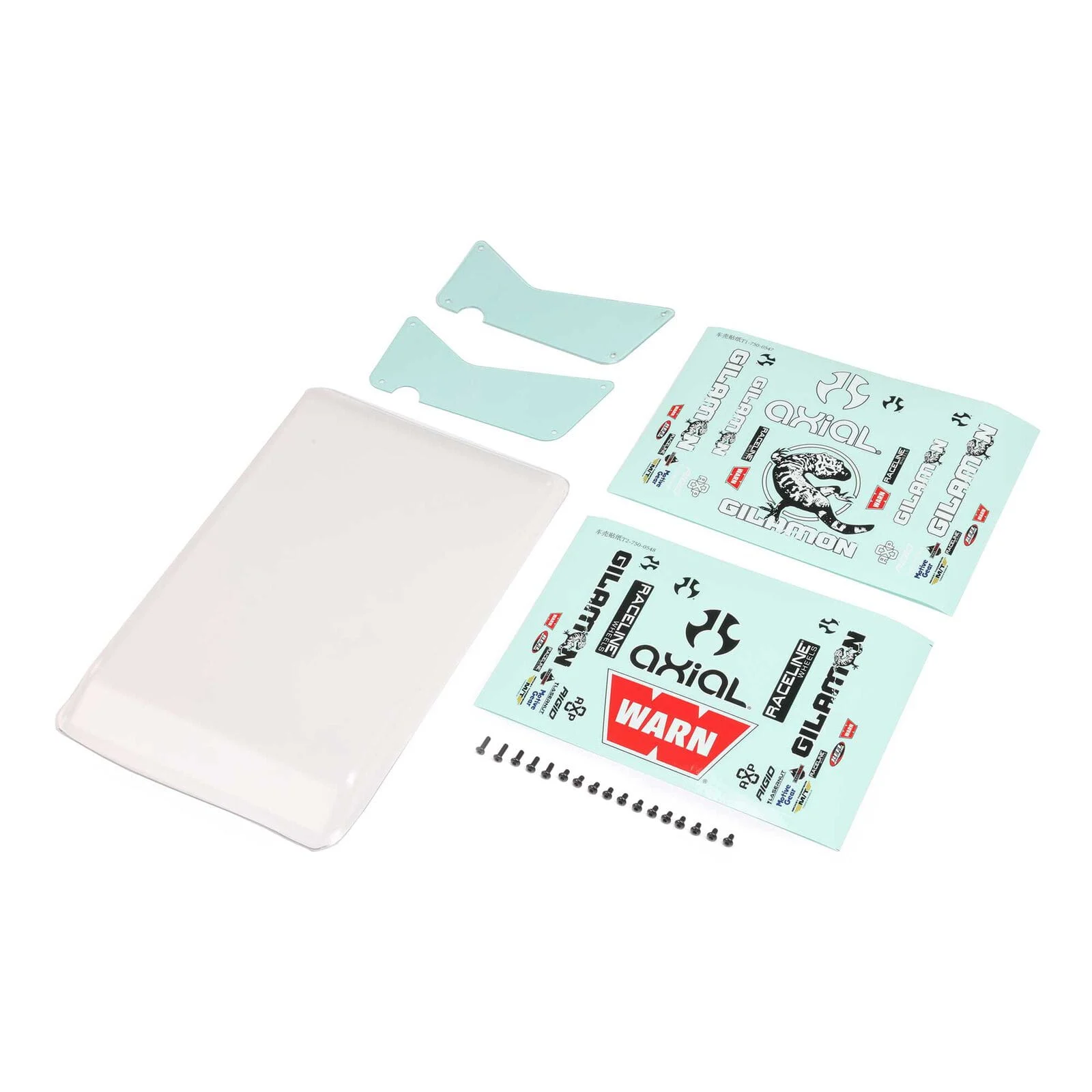 Axial Karosserie Panel Set Unlackiert: Gilamon AXP8