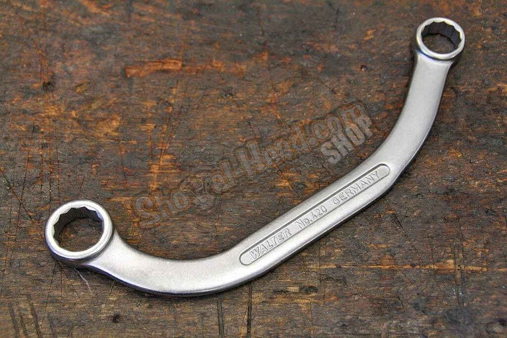 "Bananenschlüssel" für 9/16" und 5/8" Kopf- & Fußschrauben